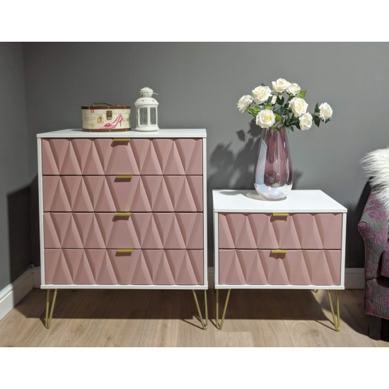 Jewel 3 Drawer Midi Chest