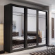 Florida White 250cm Sliding Wardrobe