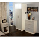 Contrast Tall 4 Door 4 Drawer Mirrored Wardrobe