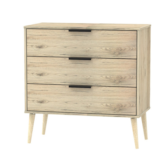 Hong Kong 3 Drawer Chest