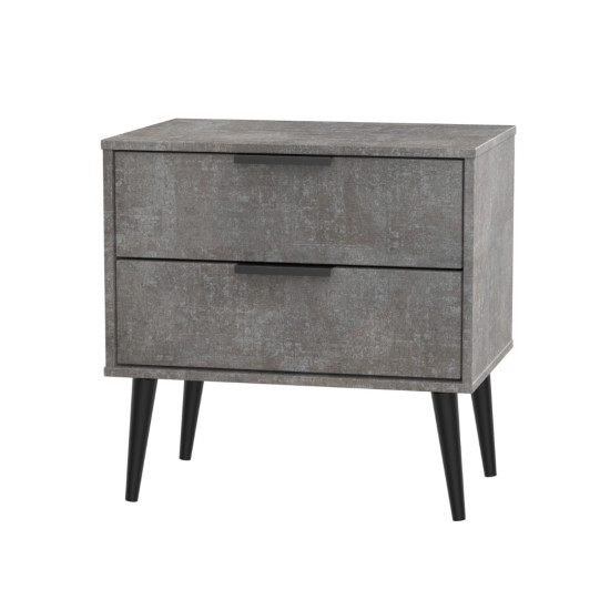 Hong Kong 2 Drawer Midi Chest