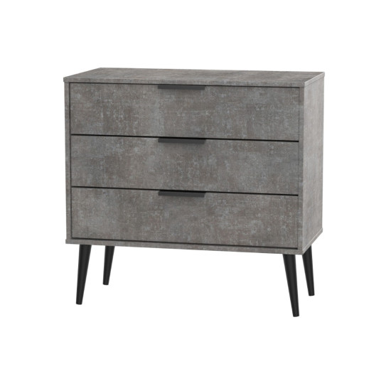 Hong Kong 3 Drawer Chest
