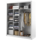 Alabama White 203cm Sliding Wardrobe