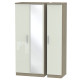 Michigan 3 Door Mirror Wardrobe