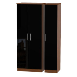 Michigan Tall 3 Door Wardrobe