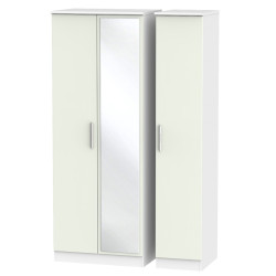 Michigan Tall 3 Door Mirror Wardrobe