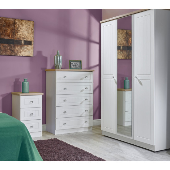 Palermo 3 Drawer Desk