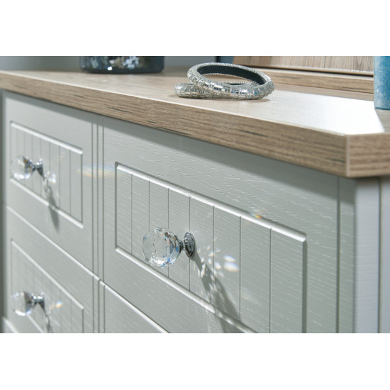 Palermo Standard 4 Door 2 Drawer Wardrobe