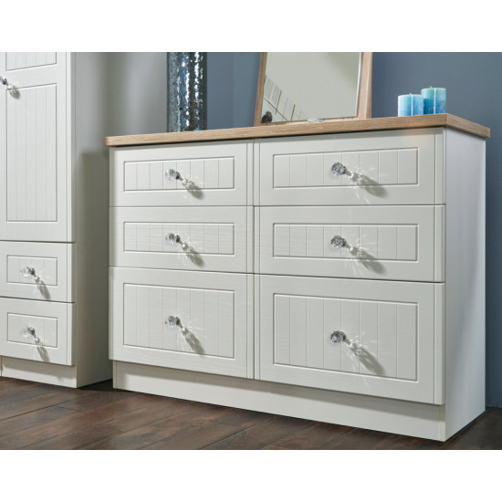 Palermo Tall 4 Door Mirrored Wardrobe