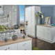 Palermo Tall 3 Door 4 Drawer Wardrobe
