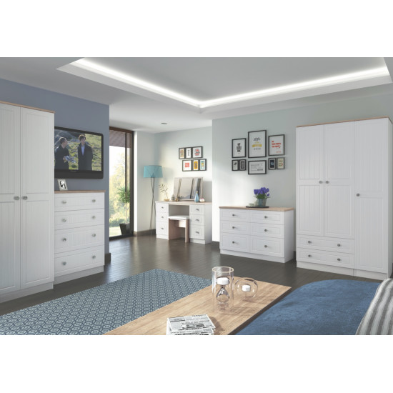 Venice Tall 4 Door Wardrobe