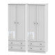 Aberdeen 4 Door 4 Drawer Wardrobe