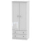 Aberdeen Tall 2 Drawer Wardrobe