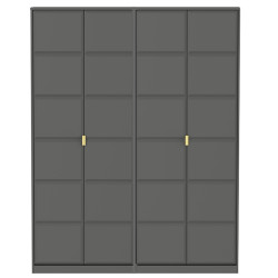 Cubix 4 Door Wardrobe