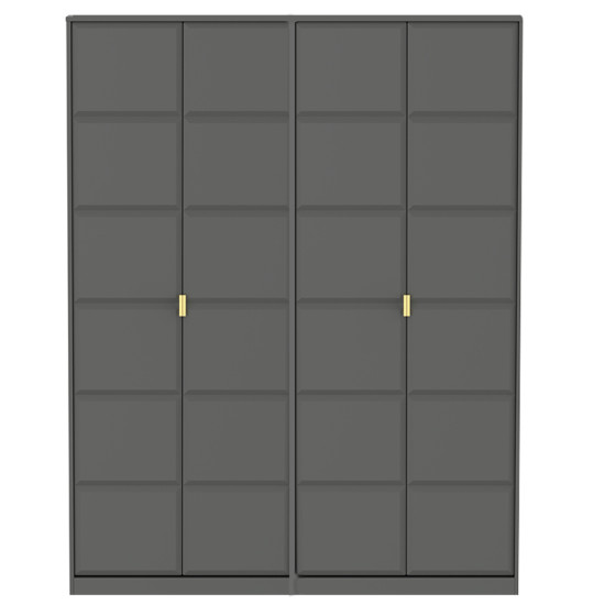 Cubix 4 Door Wardrobe