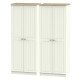 Palermo Tall 4 Door Wardrobe
