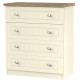 Venice 4 Drawer Chest