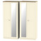 Venice Standard 4 Door Mirrored Wardrobe