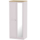 Venice Tall 2 Door Mirrored Wardrobe